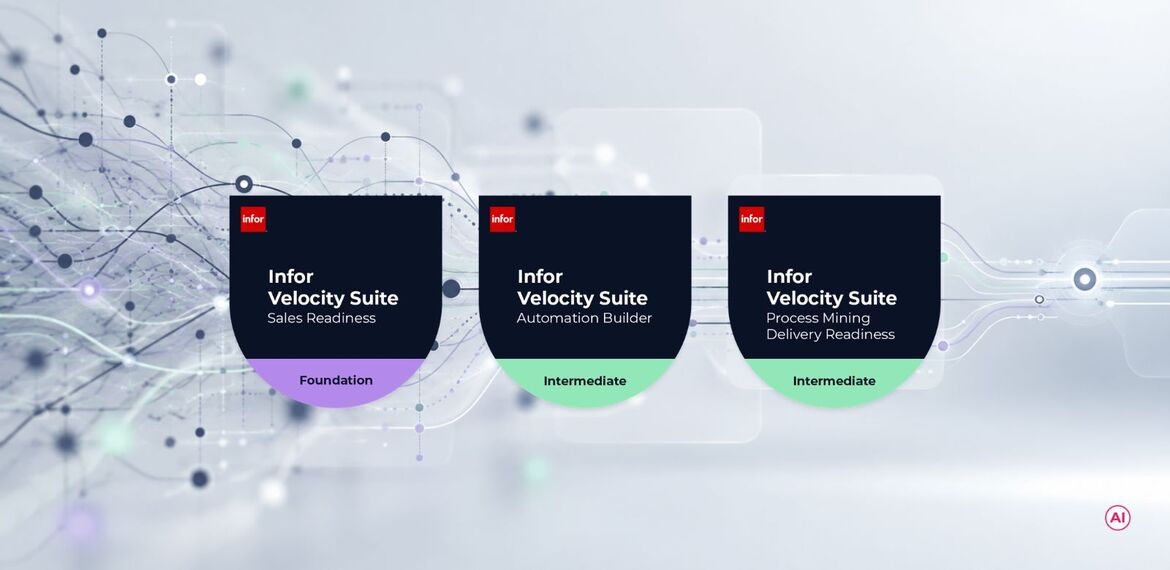 BE-terna strengthens Infor Velocity Suite expertise with new accreditations 
