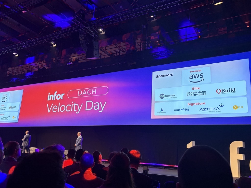 Augmented reality meets cloud – BE-terna joins Infor Velocity Day 2025 as an Elite Sponsor