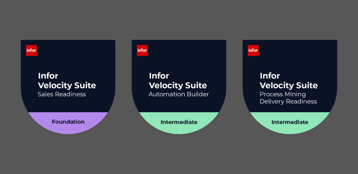 BE-terna stärkt Expertise für die Infor Velocity Suite mit neuen Akkreditierungen