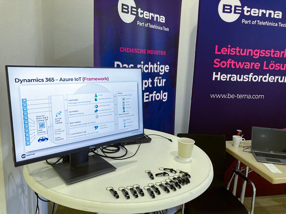 BE-terna als Sponsor beim Digital Transformation Forum in Linz