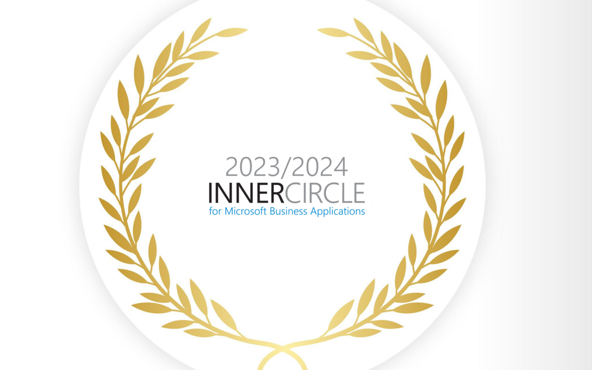 BE-terna erhält den Microsoft Business Applications Inner Circle Award 2023-2024