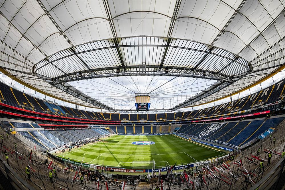 Eintracht Frankfurt Fußball AG: Der Anstoß mit BE-POS war ein voller Erfolg