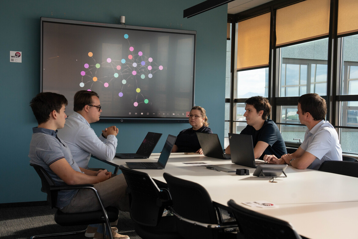 The BE-terna team building the digital brain of the enterprise