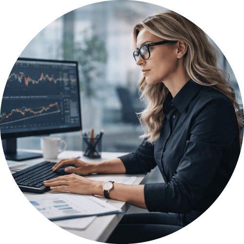 Clear reports and dashboards