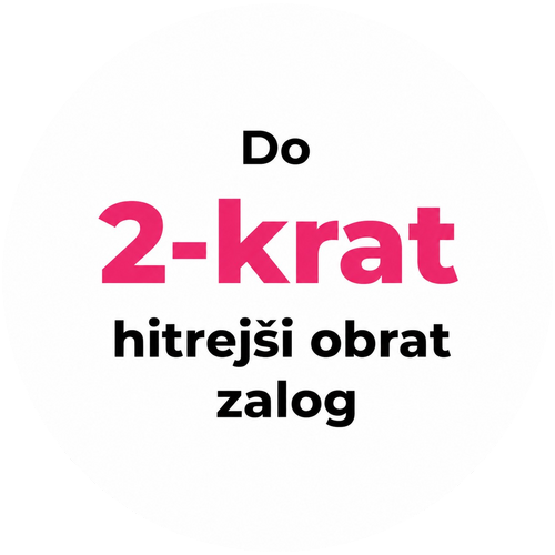 IZBOLJŠAN OBRAT ZALOG
